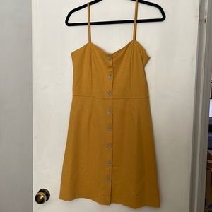 Large marygold Strativarius summer dress